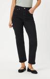 New York Straight Leg Jeans - Black Denim