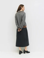 The Myers Sweater - Brown/Blue