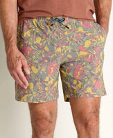 Boundless Pull-On Short - Chive Fruit Print