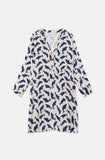 Seal Print Short Dress