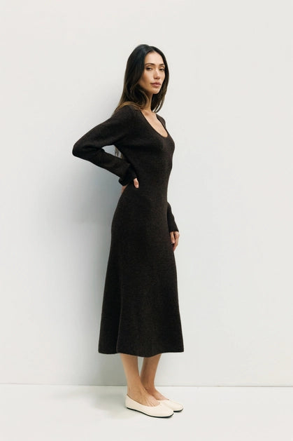 The Danica Dress - Brown