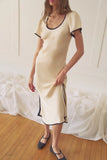 The Stephanie Dress - Cream