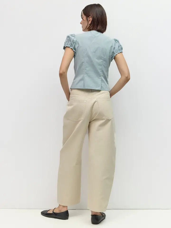 The Madison Top - Slate Blue