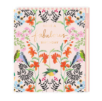 Cath Kidston Fab Birthday Birds Greeting Card