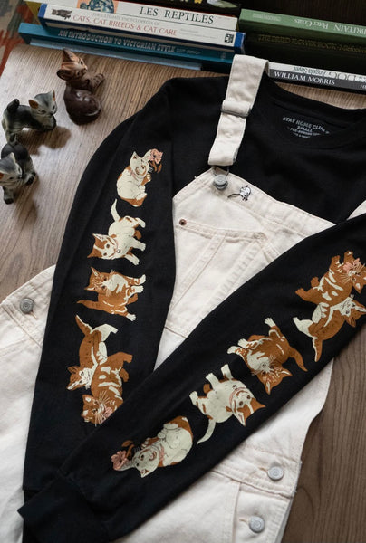 Kittens Long Sleeve Printed Tee