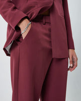 Halliroy Pant - Burgundy