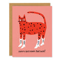 Cowboy Kitty Greeting Card