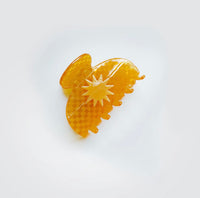 Starburst Checkered Hair Clip