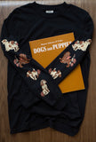 Puppies Comfort Colours Long Sleeve Printed Tee