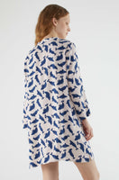 Seal Print Short Dress