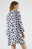 Seal Print Short Dress