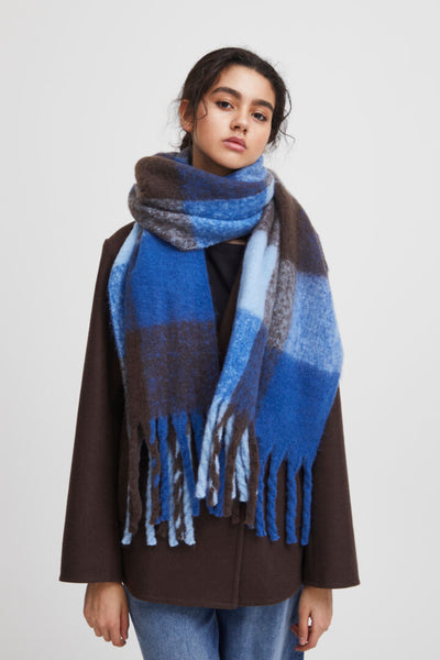 Agge Scarf - True Blue