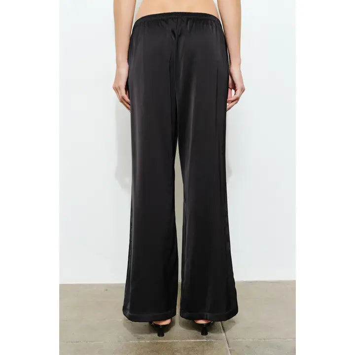 Fiona Satin Track Pants
