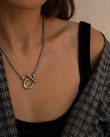 Courtney Box Chain Necklace