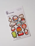 Japan – Trinkets • Washi Foil Sticker Sheet
