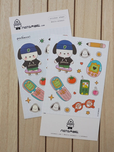 Pochacco Sticker Sheet