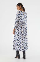 Seal Print Midi Dress