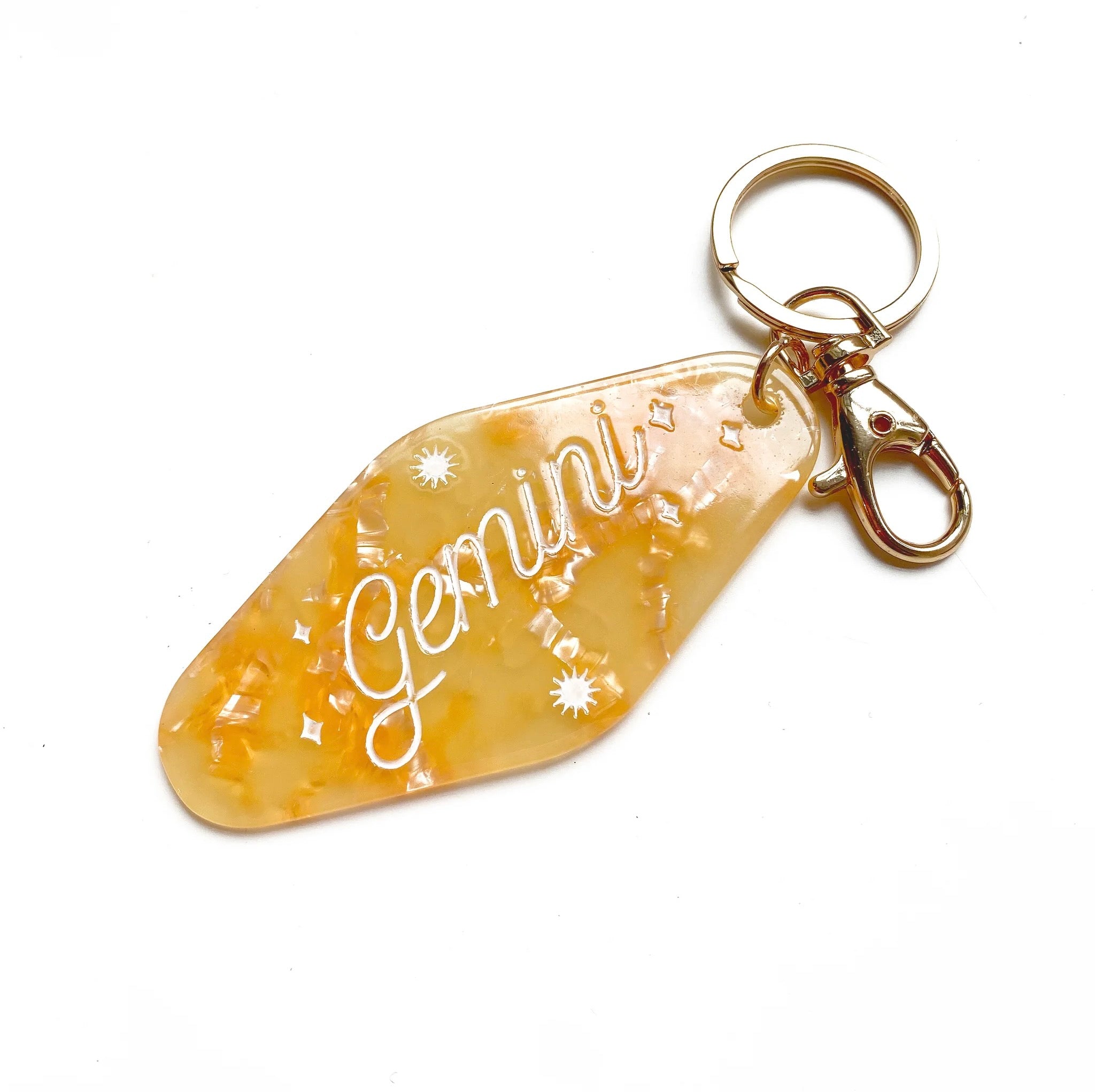 Horoscope Motel Keychain