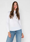 Bamboo Mock Neck Long Sleeve Top