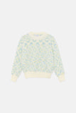 Blue Diamond Jacquard Sweater