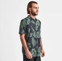 Bless Up Breathable Stretch Shirt - Green Print