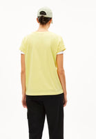 Idaara Organic Cotton T Shirt - Yellow Light