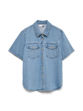 Sigga Denim Shirt - Light Blue Denim