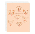 Dog Kisses Birthday Card