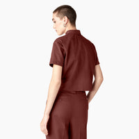 Short Sleeve Cropped Workshirt