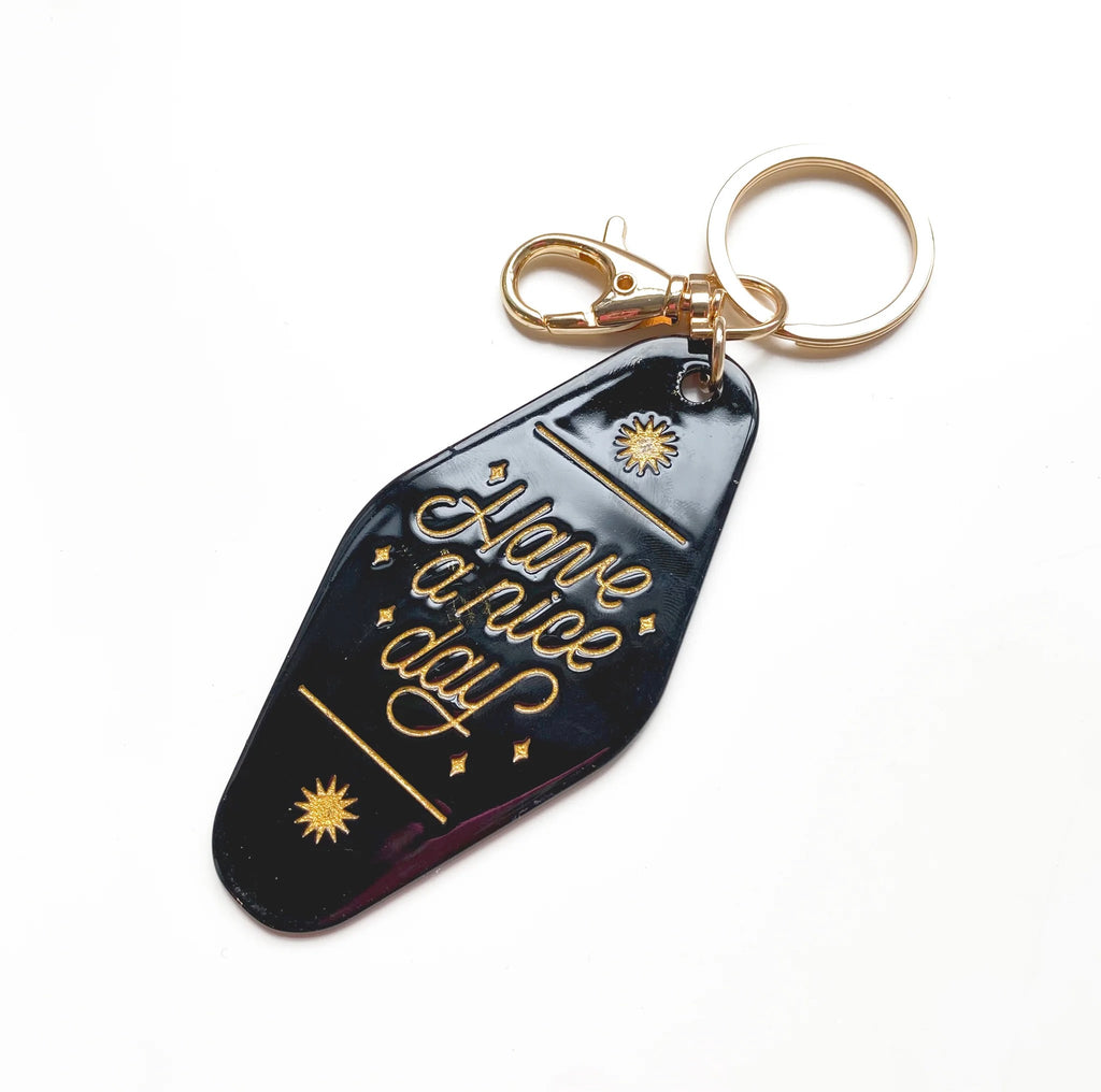 Horoscope Motel Keychain