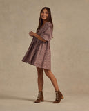 Naomi Dress - Plum Floral