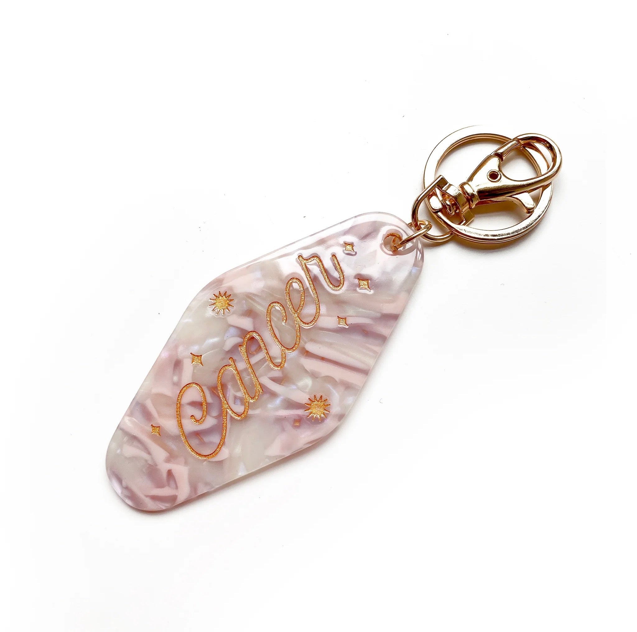Horoscope Motel Keychain