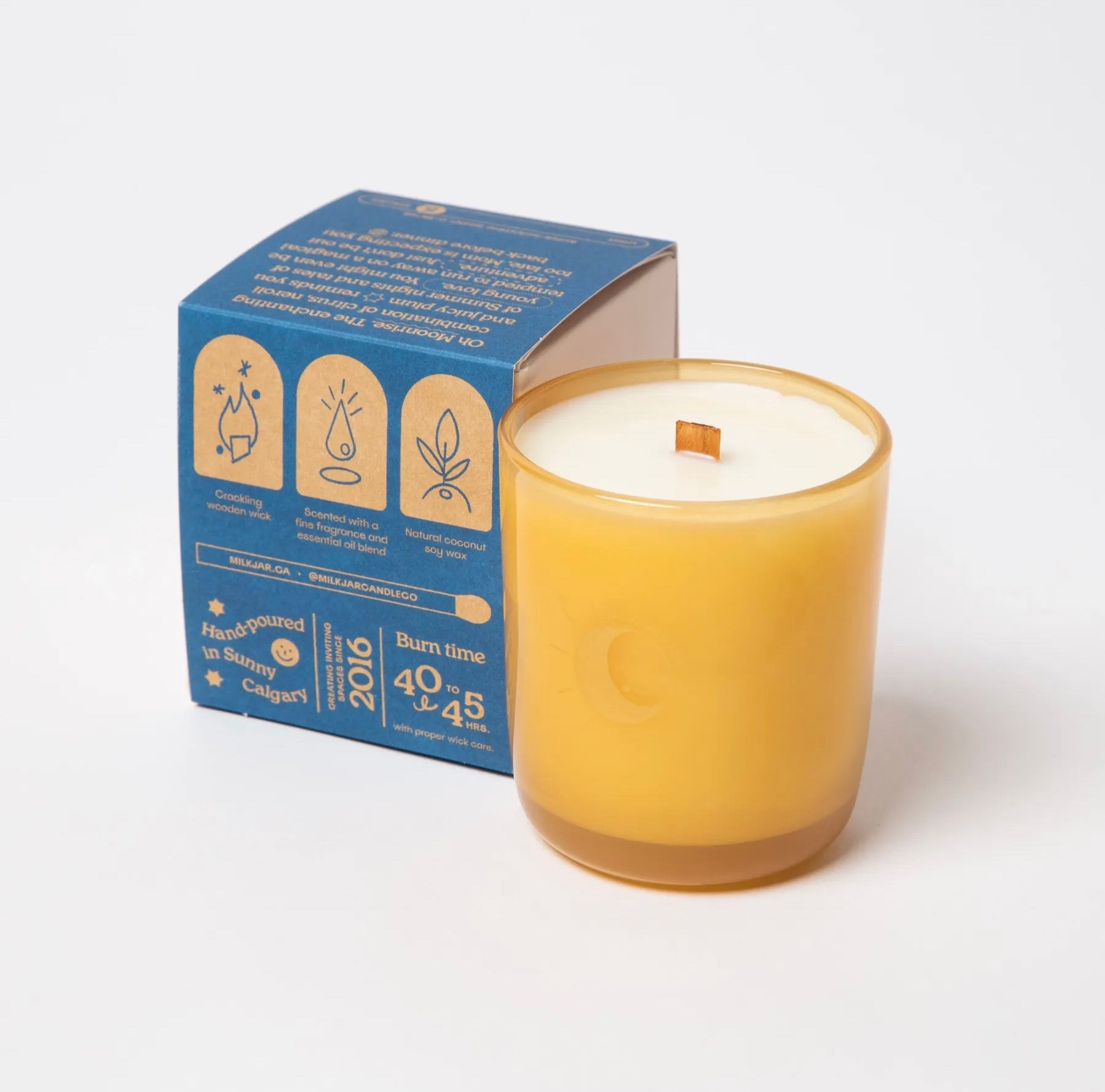 Moonrise Candle