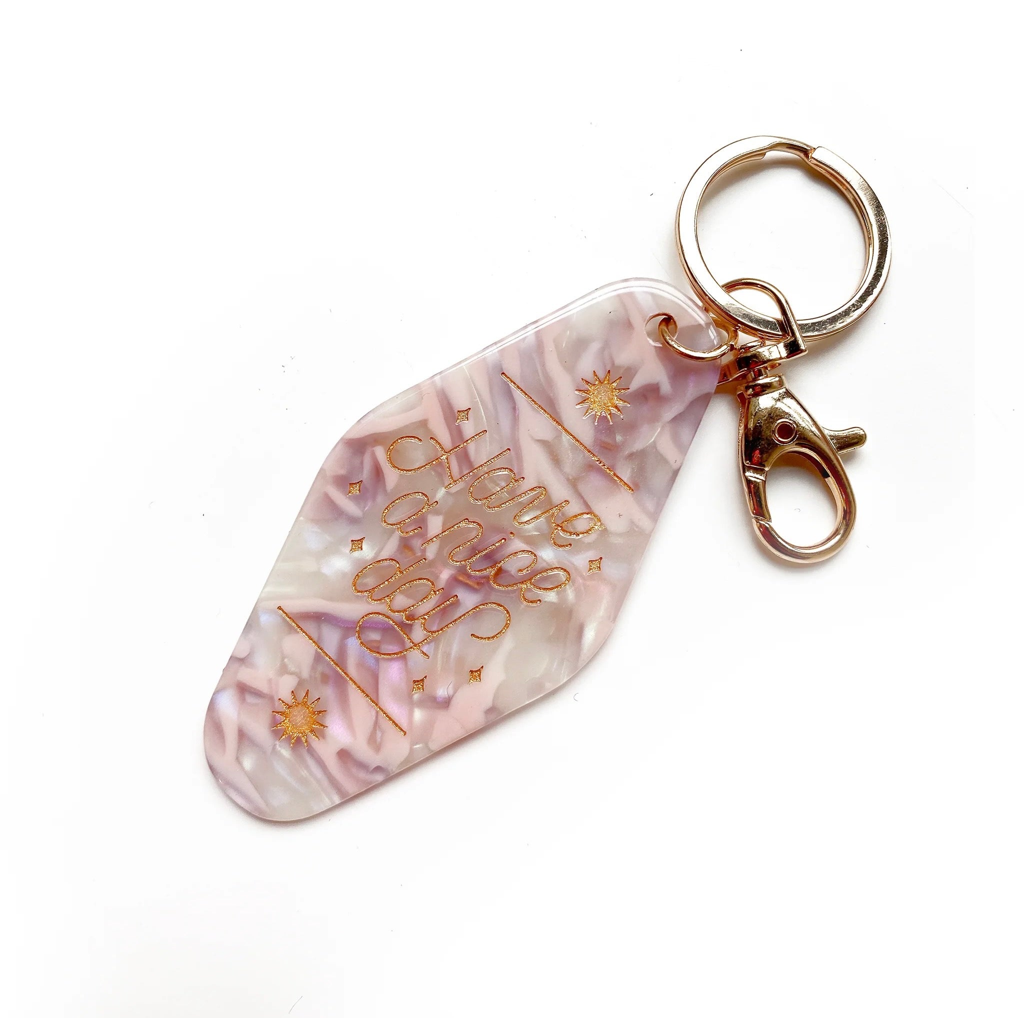 Horoscope Motel Keychain