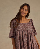 Naomi Dress - Plum Floral