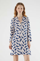 Seal Print Short Dress