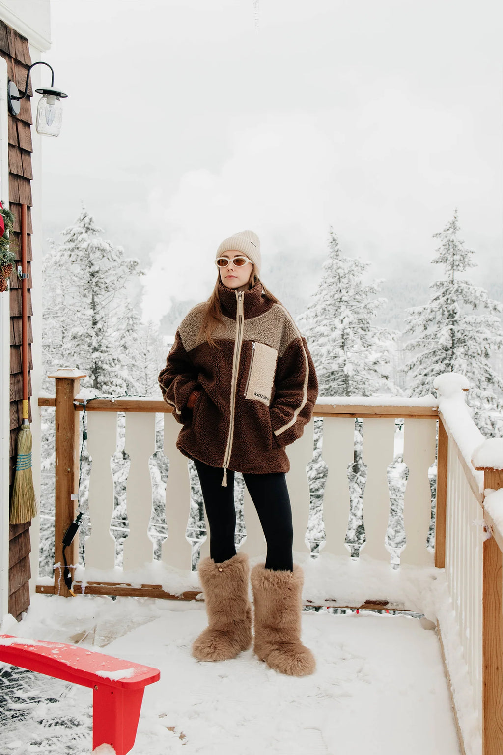 Alpine Fleece Jacket Espresso