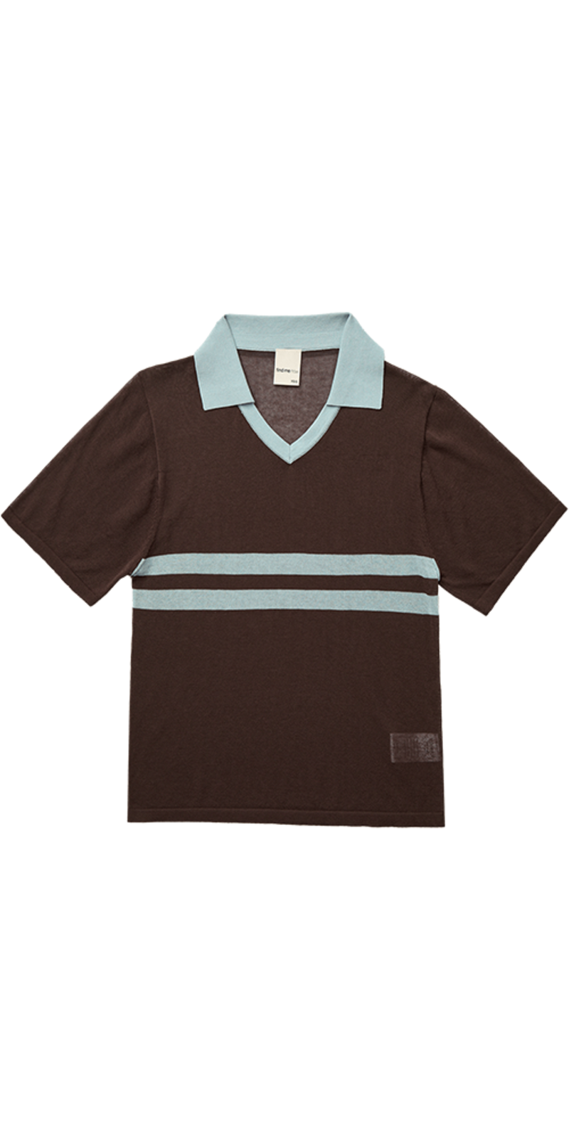 Araci Knit Polo Top - Cocoa Cream
