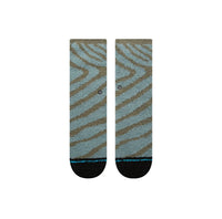 Night Owl Crew Sock - Teal