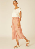 Squares Red Culottes