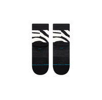 Ze Quarter Sock - Black