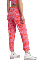 Drip High-Waisted Pants - Cyclamen