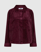 Olena Lightweight Jacket - Burgundy
