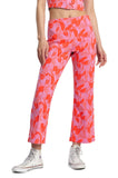 Drip High-Waisted Pants - Cyclamen
