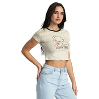 Don't Care Short Tee