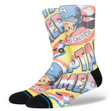 Marvel No Cavities Sock - Yellow