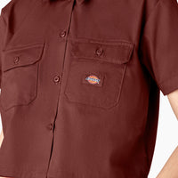 Short Sleeve Cropped Workshirt