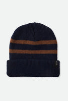 Heist Beanie - Navy/Bison