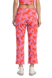 Drip High-Waisted Pants - Cyclamen