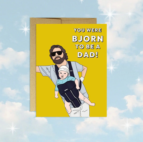 Bjorn To Be A Dad Card